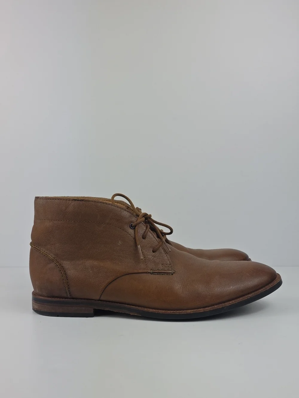 Clarks‎ Broyd Mid Tan leather Chukka Men's Boots Size 10